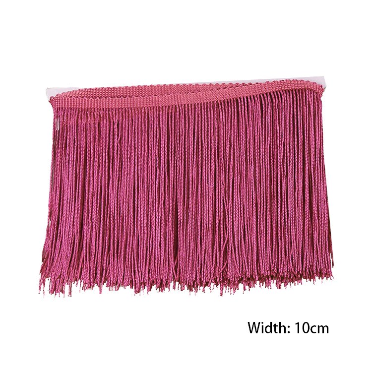 Width 10-20cm Polyester Fringe Vertical Tassel Lace Trim For Latin Dance Costume Accessories Curtain