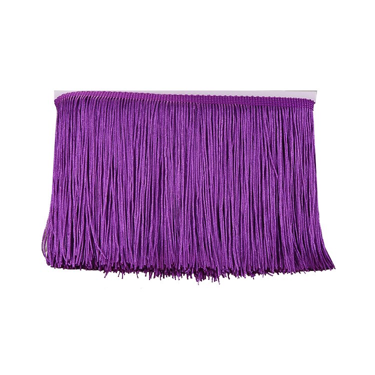 Width 10-20cm Polyester Fringe Vertical Tassel Lace Trim For Latin Dance Costume Accessories Curtain