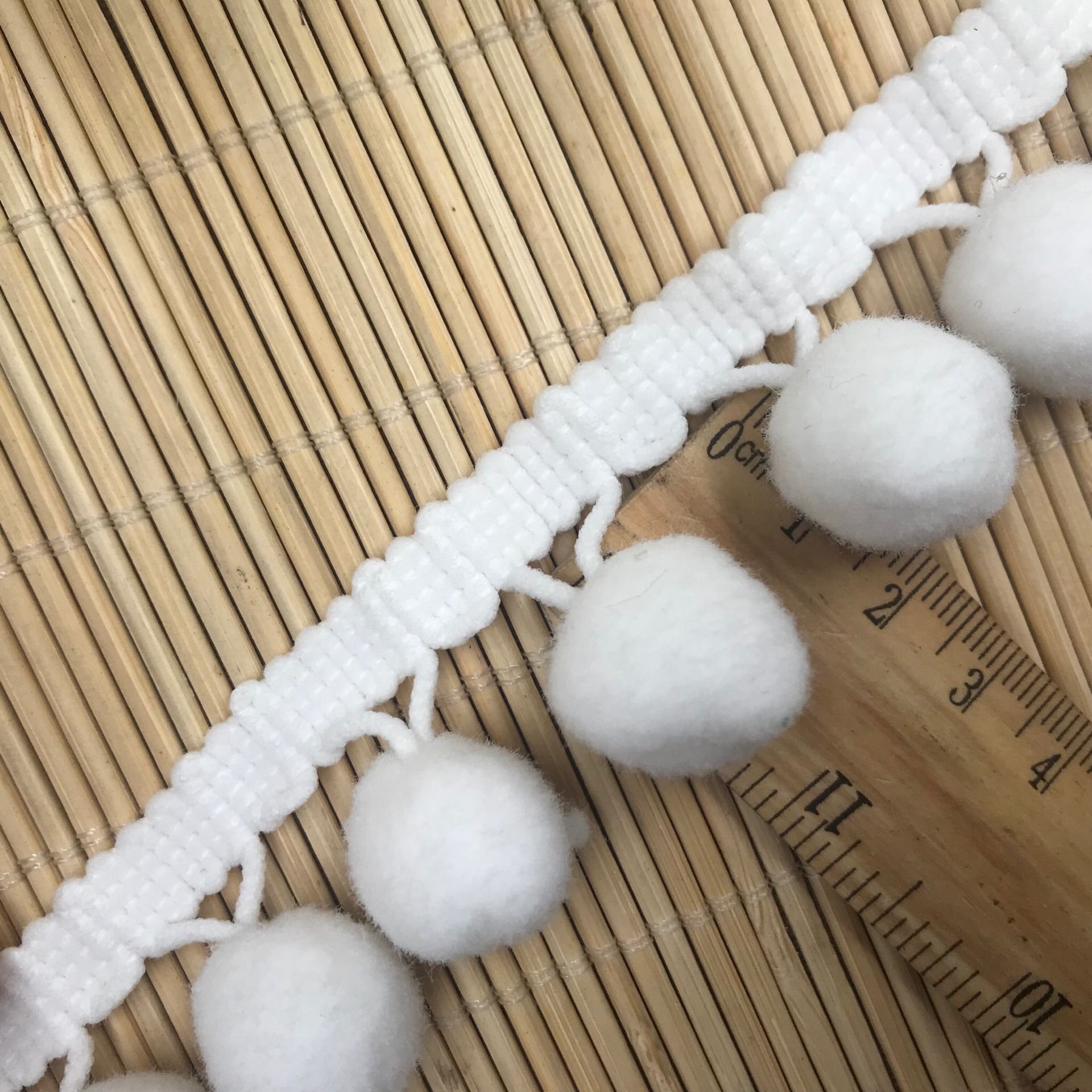 wholesale 35colors 20mm DIY sewiing pom pom ball braid lace trim for garment accessories