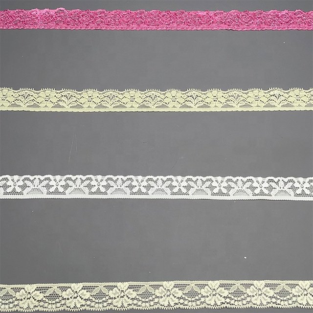 TUTON Custom French Elastic Lace 2.1/2.6/2.9 CM Trim Wholesale For Lingerie