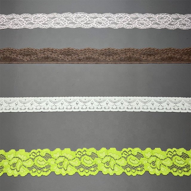 TUTON Custom French Elastic Lace 3.8/2.4/3.4/4.0 CM Trim Wholesale For Lingerie