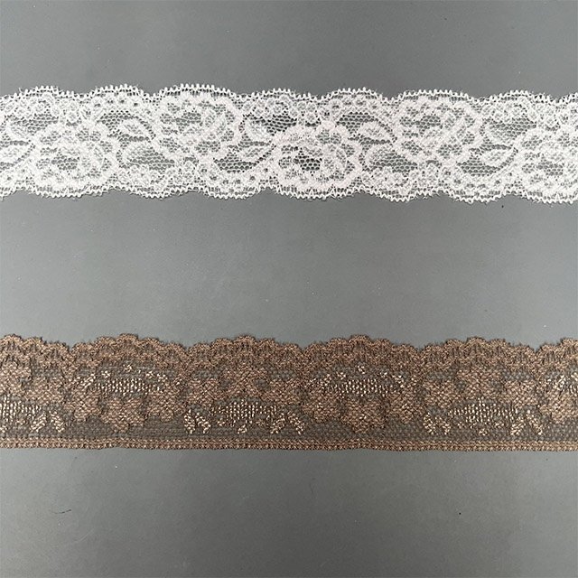 TUTON Custom French Elastic Lace 3.8/2.4/3.4/4.0 CM Trim Wholesale For Lingerie