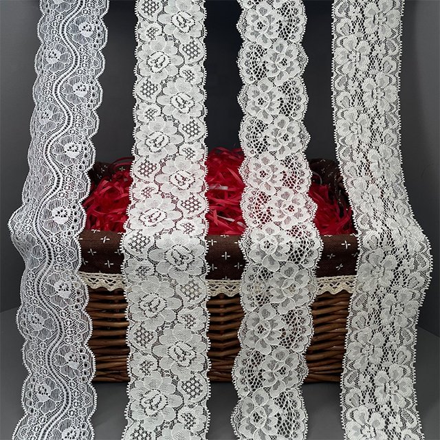 TUTON Custom Top Quality French Elastic Lace 2.8/5.8/6.0 CM Trim Wholesale For Lingerie