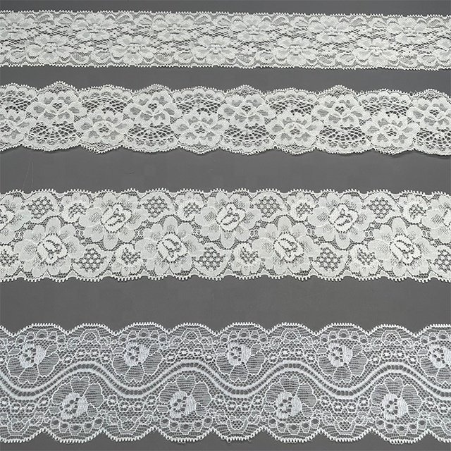 TUTON Custom Top Quality French Elastic Lace 2.8/5.8/6.0 CM Trim Wholesale For Lingerie
