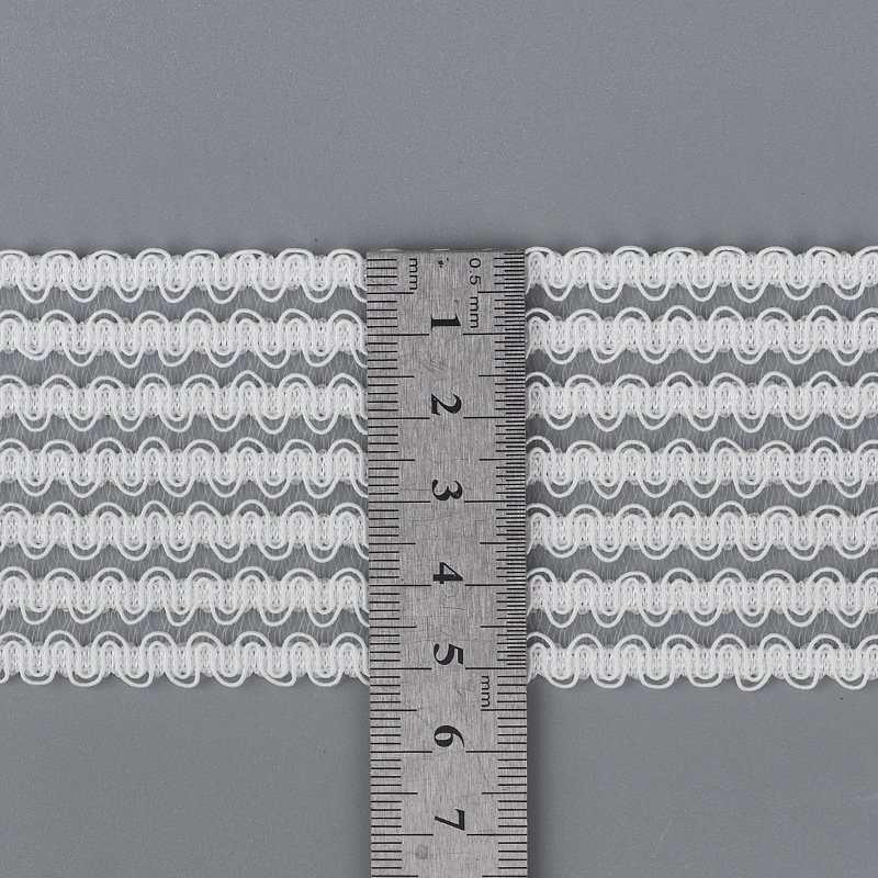 S type ribbon for yoga clothing cuff swimwear wide nylon elastic bands lace trim