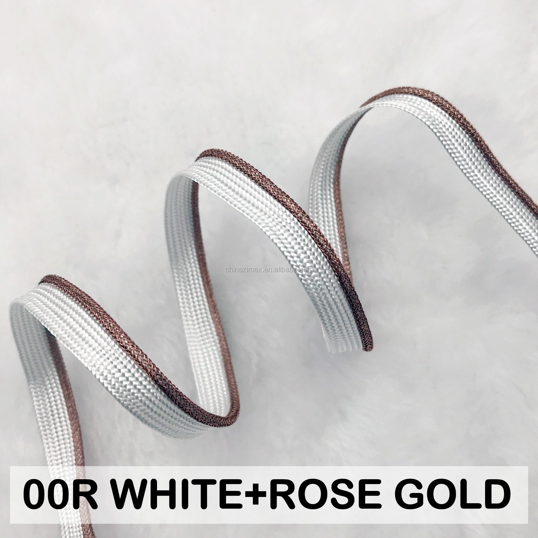 8MM ROSE GOLD LUREX PIPING CORD HOME TEXTILE PIPING TRIMS