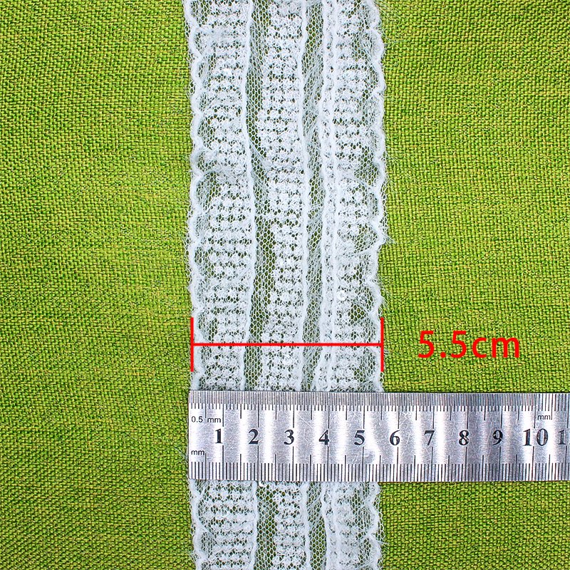 Fashion Lace trimming embroidery machine sequin malla bordada for french Clothing design lace