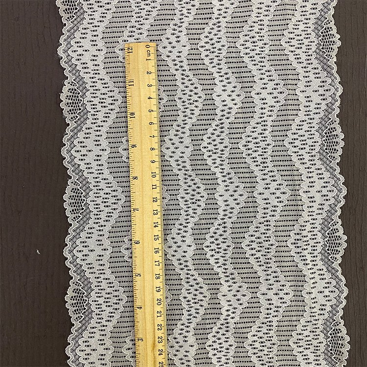 Factory Embroidery Garment Accessories Trim Lace Wholesale Embroidered Polyester Lace Trim