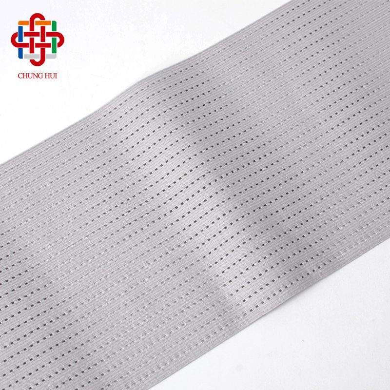 Verified Factory Custom 16 CM 24 CM Wide Mesh Crochet Elastic Waist Band Orthopedic Belt for Abdominal Waist Support Belt