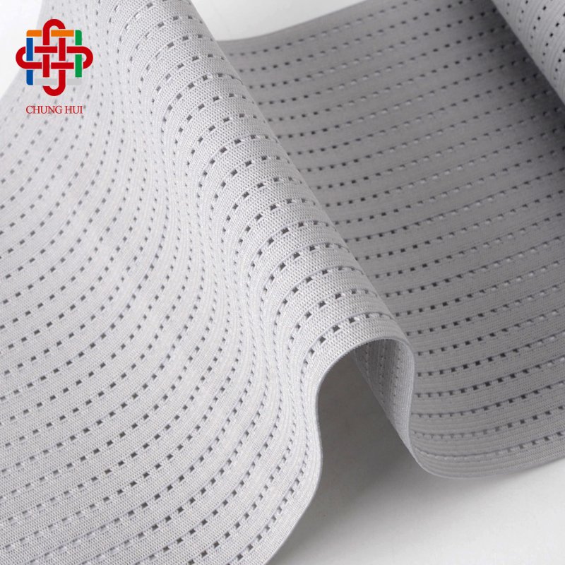 Verified Factory Custom 16 CM 24 CM Wide Mesh Crochet Elastic Waist Band Orthopedic Belt for Abdominal Waist Support Belt