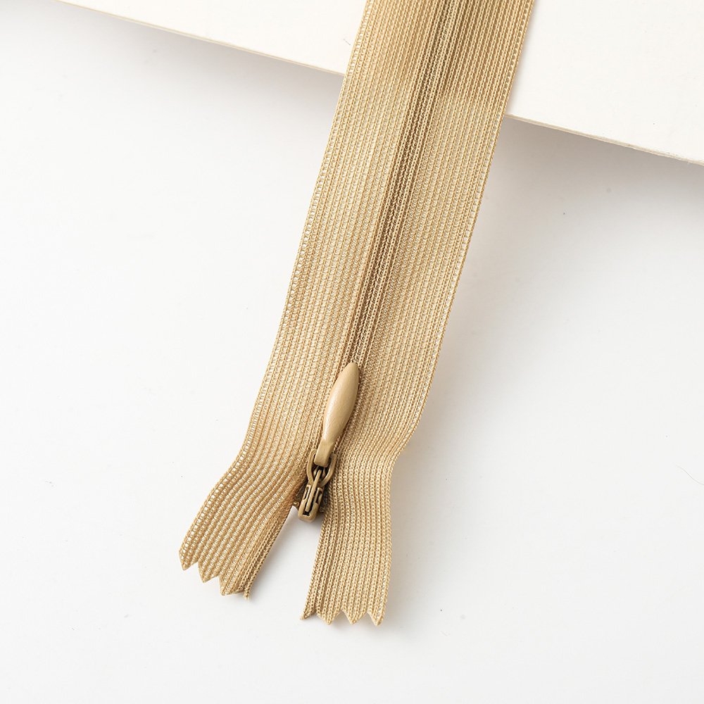 #3 Good quality wholesale personalized zipper garment trimming nylon invisible zipper for bag