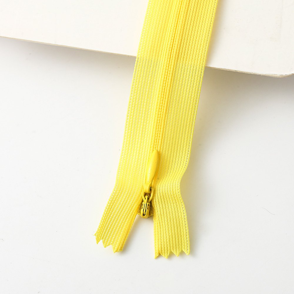 #3 Good quality wholesale personalized zipper garment trimming nylon invisible zipper for bag