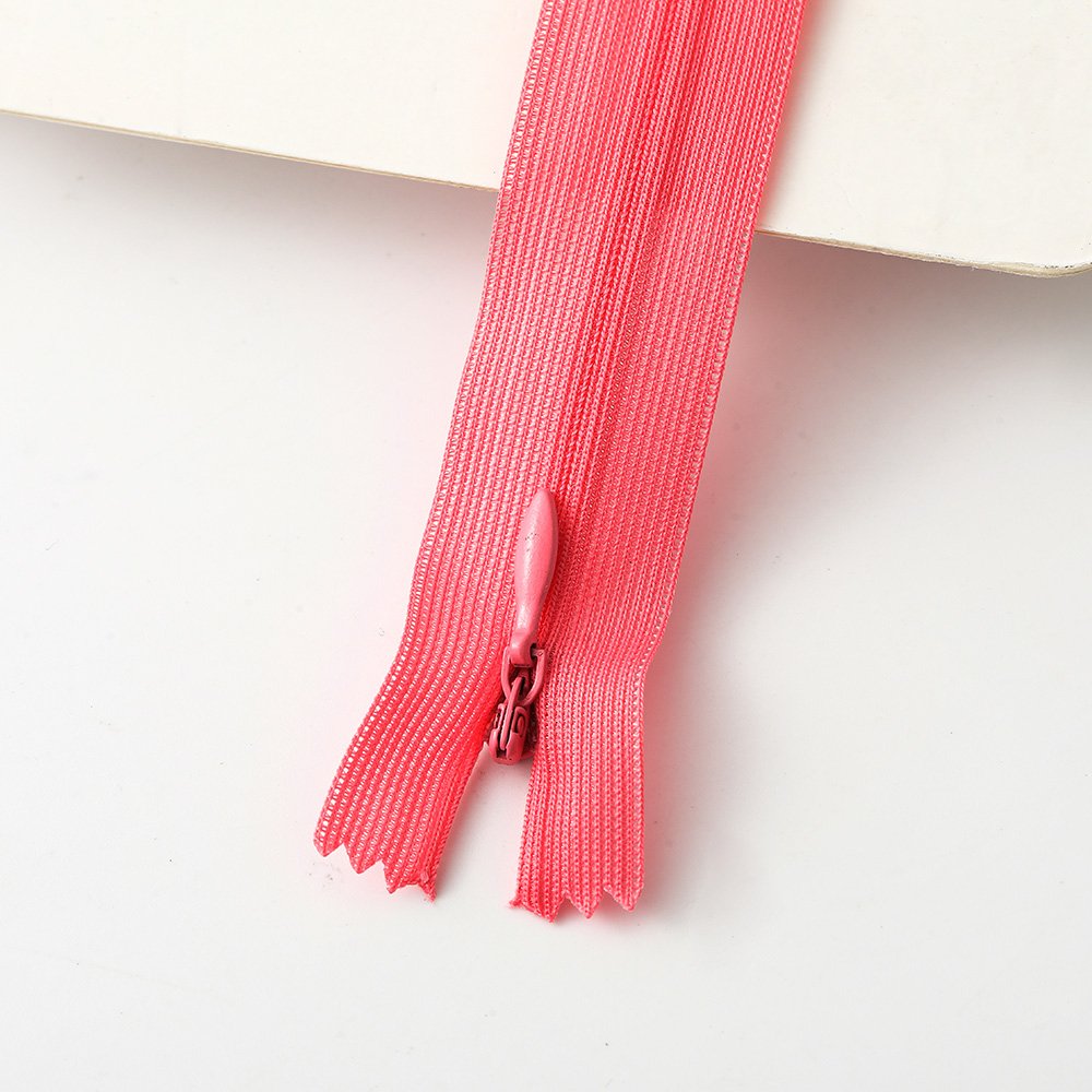 #3 Good quality wholesale personalized zipper garment trimming nylon invisible zipper for bag