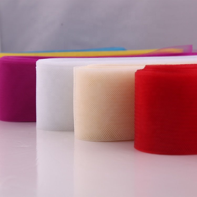 Soft Hard Quality Clear Color Transparent Color Horsehair Braid / Crinoline Trim /Horsehair