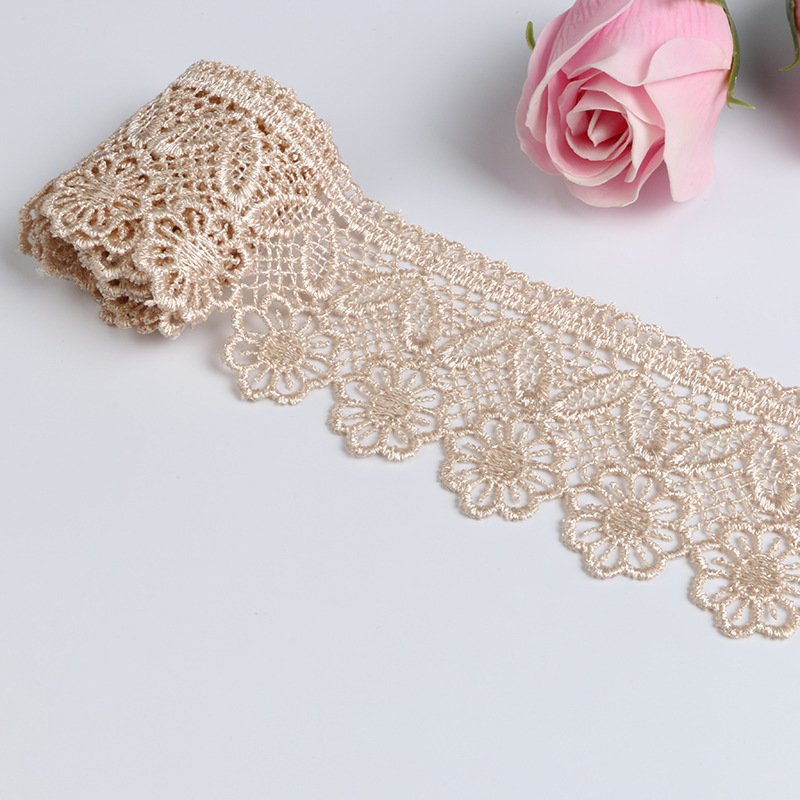 Hot Sale Wholesale Guipure Trimmings Lace French Lace Embroidery Designs