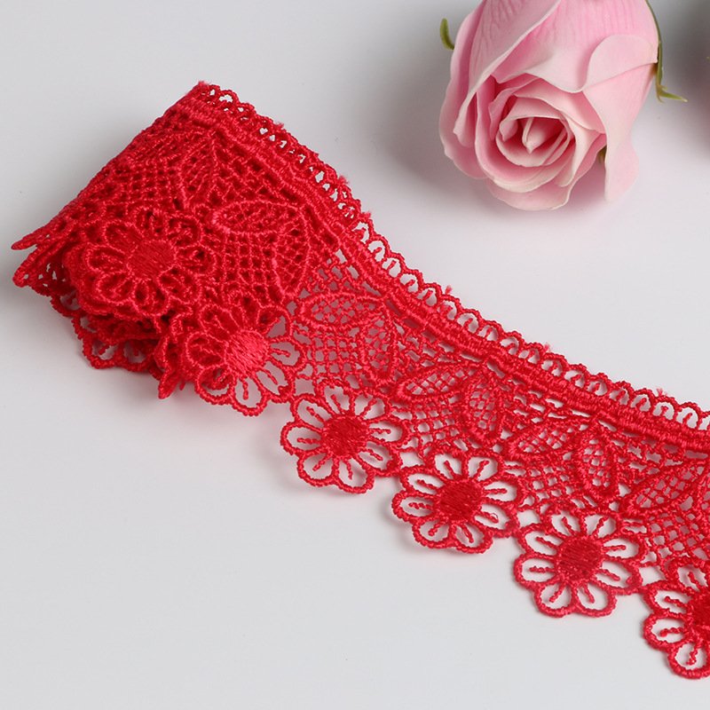 Hot Sale Wholesale Guipure Trimmings Lace French Lace Embroidery Designs