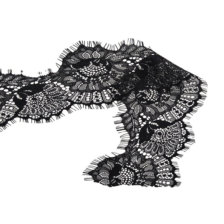 10 CM Water Soluble Lace Trim Custom Eyelash Embroidery Lace Tim Wide Lace Trim