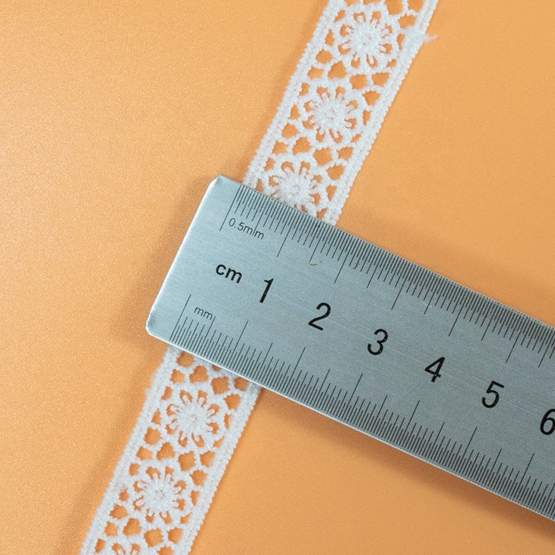 Water Soluble Lace Ribbon Embroidery Flower Lace Fabric Trim