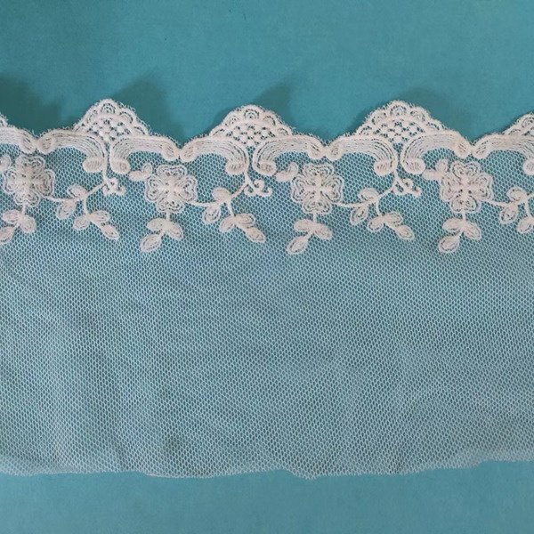 african corded embroidery lace trim