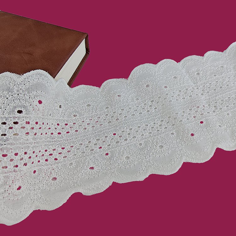 Elegant Lace Flower Guipure Lace Trim Milk Silk Lace Ribbon for Children's Dress Sewing