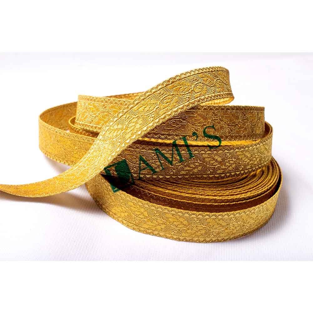 OEM French Metal Wire Decorative Gold Trimmings Braids Laces Trim Tresse Galon in Silver Gold Wire Mylar Silk Custom