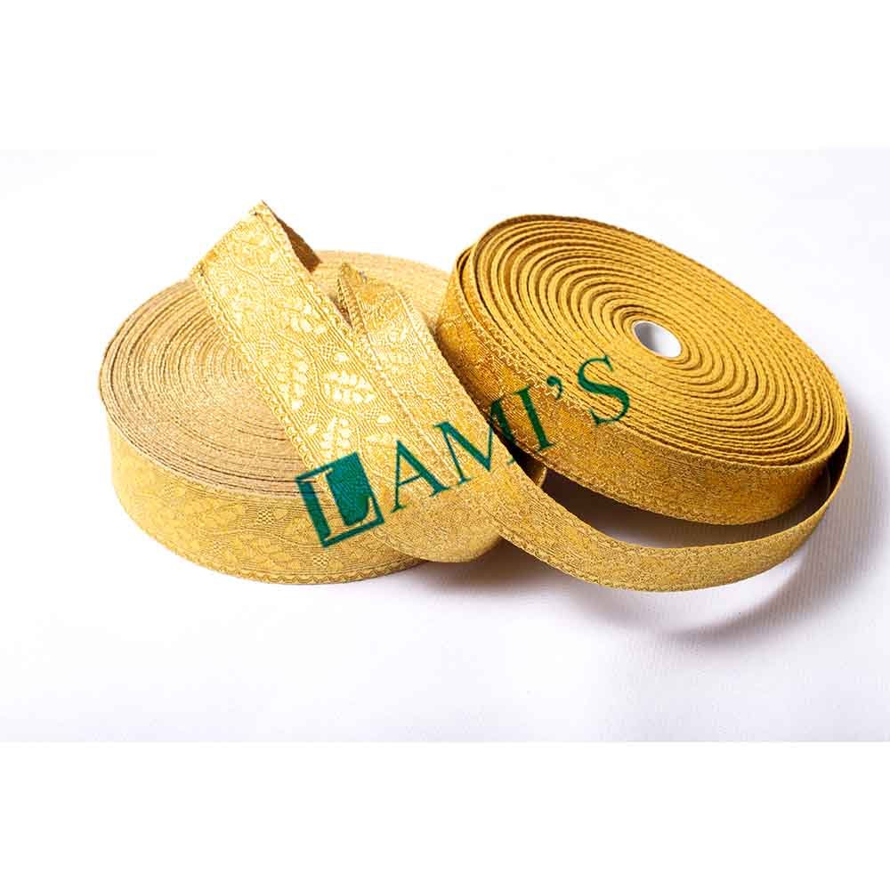 OEM French Metal Wire Decorative Gold Trimmings Braids Laces Trim Tresse Galon in Silver Gold Wire Mylar Silk Custom
