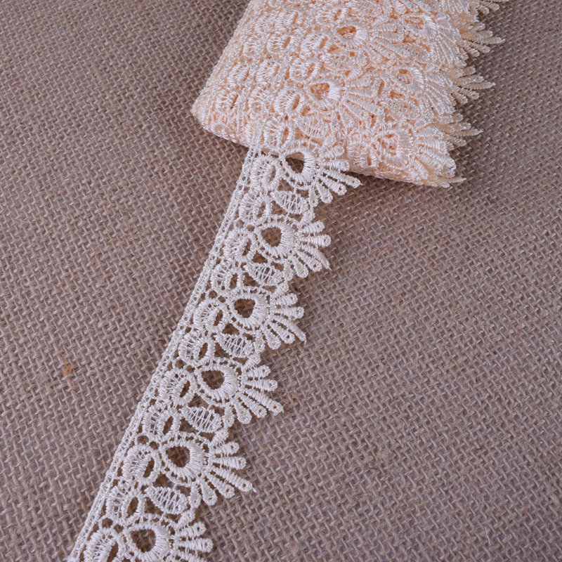 Wholesale Good Quality Polyester Embroidery Trimming Lace For Garment Accessories