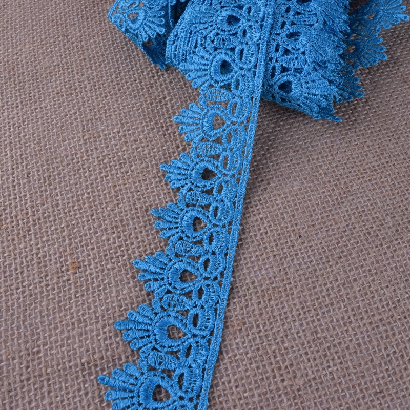 Wholesale Good Quality Polyester Embroidery Trimming Lace For Garment Accessories