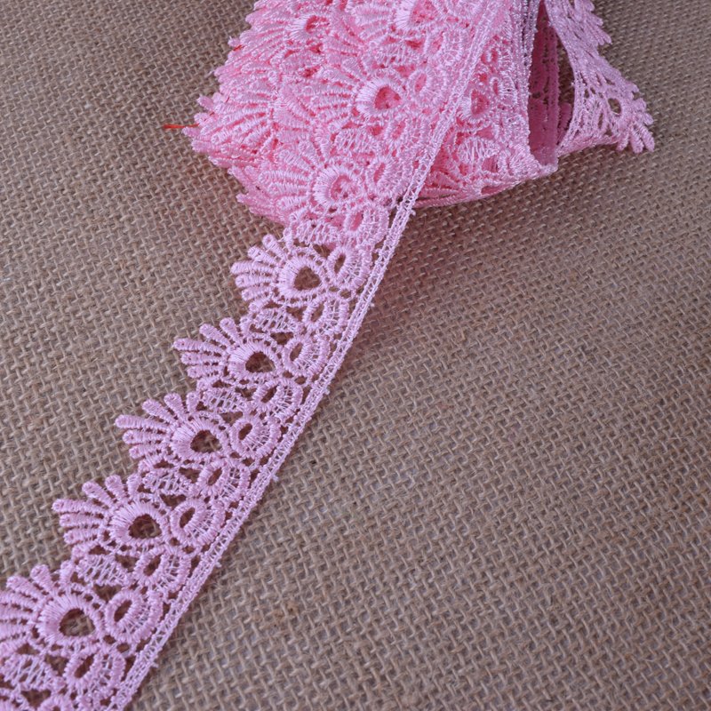 Wholesale Good Quality Polyester Embroidery Trimming Lace For Garment Accessories