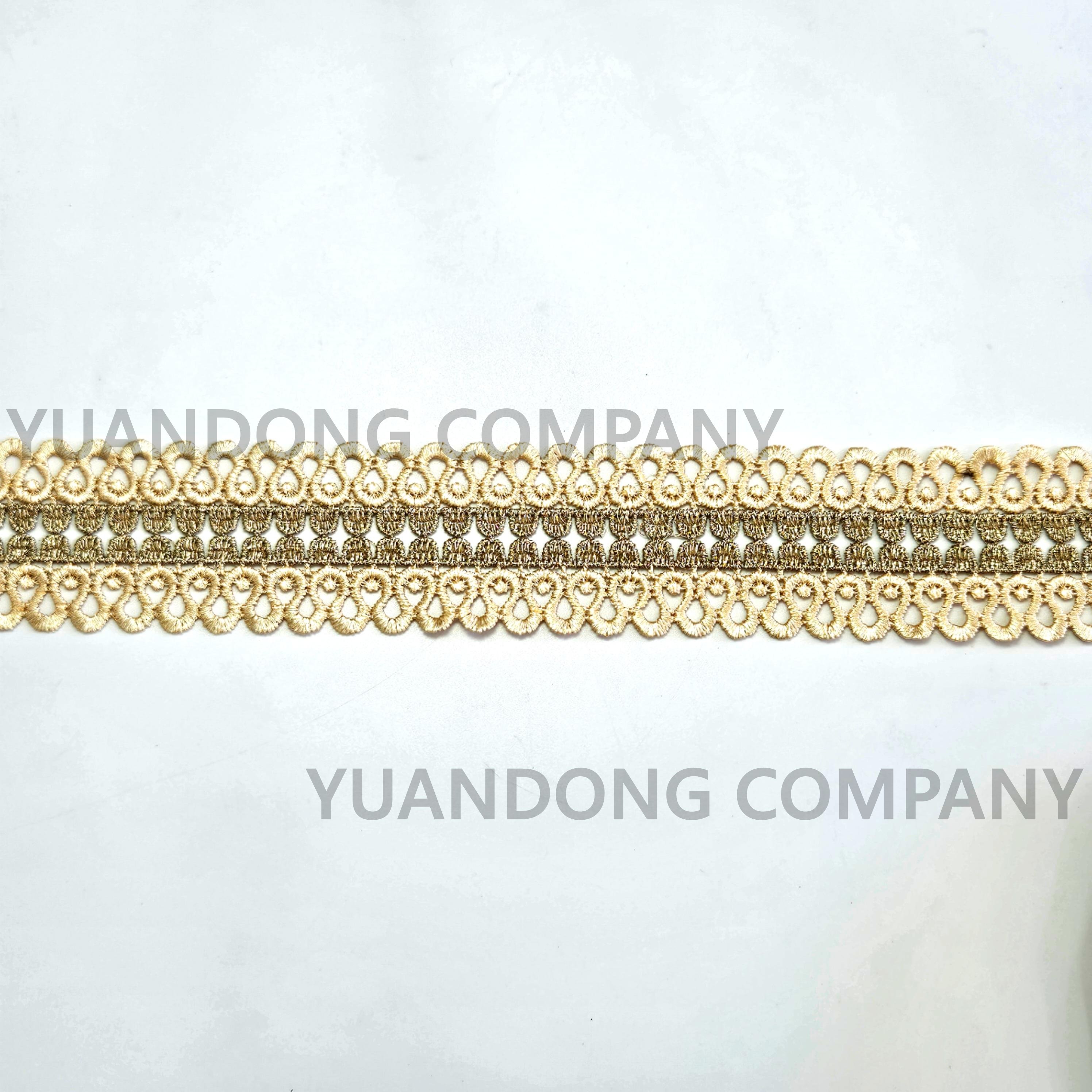 wholesale lace colorful African lace Barcode Hollow 3d beaded lace Trimming for wedding dress