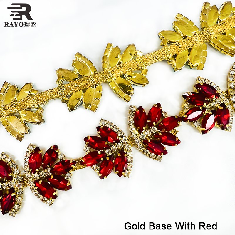 High Quality Rhinestone Trimming Chain for Garments Bags Hats Sew-on Techniques Bling Bling Bling!