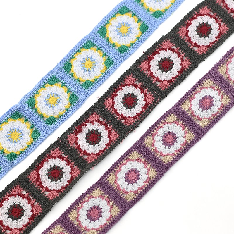 5.5cm crochet lace trimming embroidery Lace Trimming for clothing dress bag accessories