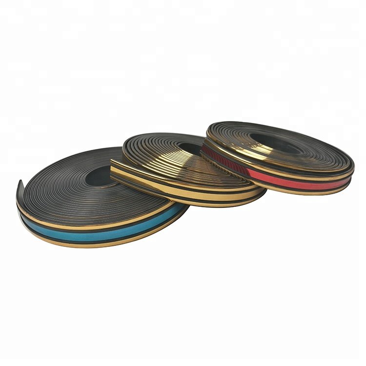 Chrome Trim PVC Plastic Edge Webbing Strap for Photo Frame and Furniture-Mould and Extruding Processing Service
