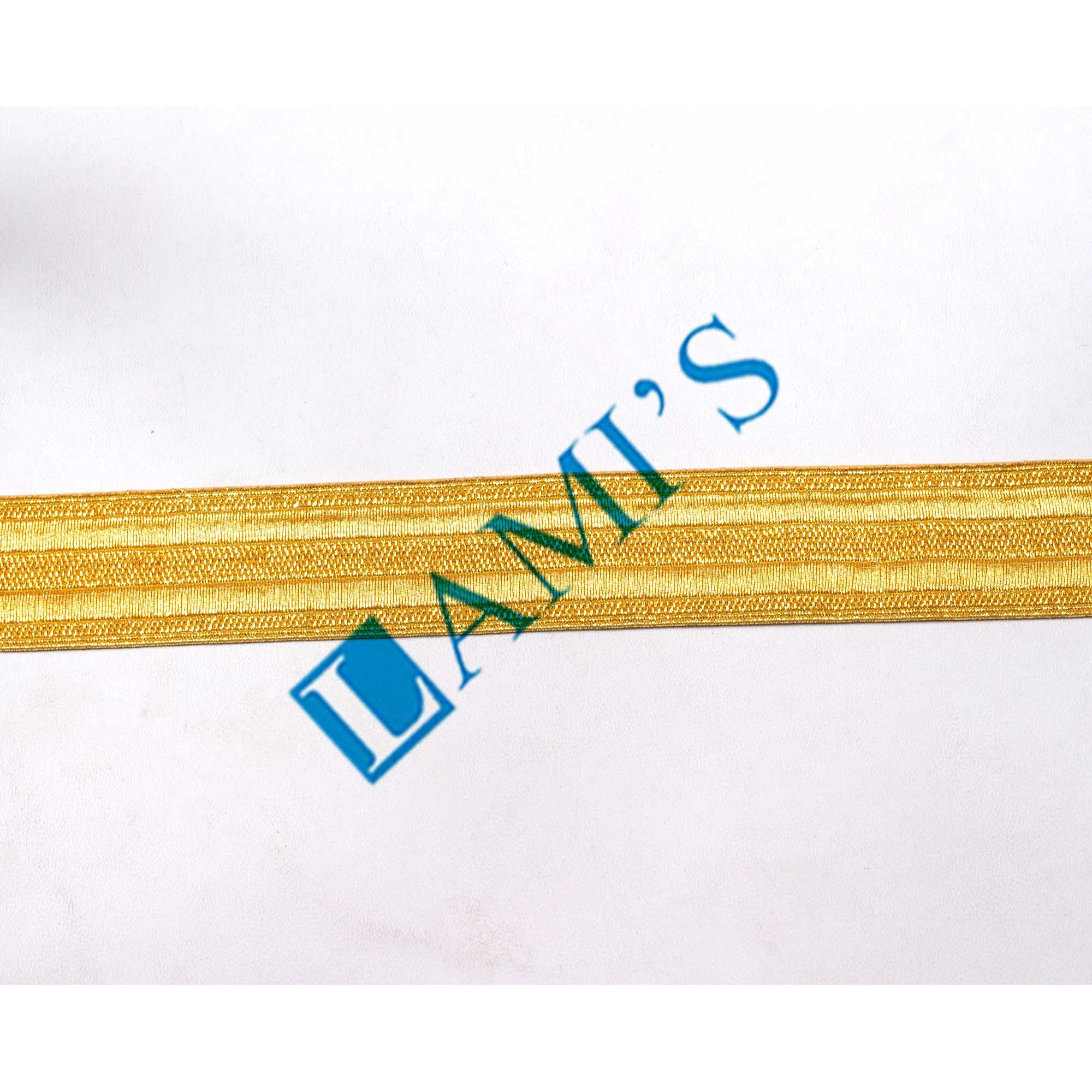 Best Quality OEM Gold Braid Lace Trimmings Galloon Tressee Wholesale French Fancy Lace Braid