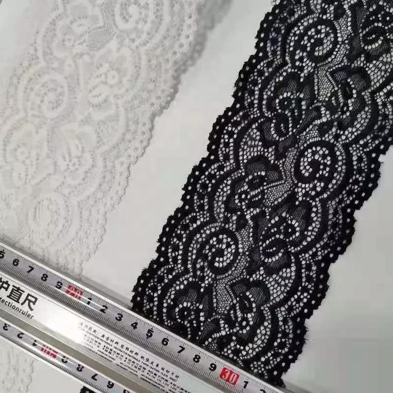 Width 10cm Spandex Elastic Lace Clothing Accessories Lace Trim for Variety of Clothing Underwear Wedding Accessories Wholesale