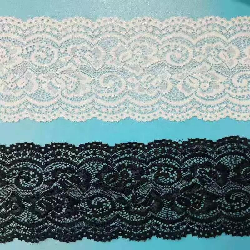 Width 10cm Spandex Elastic Lace Clothing Accessories Lace Trim for Variety of Clothing Underwear Wedding Accessories Wholesale