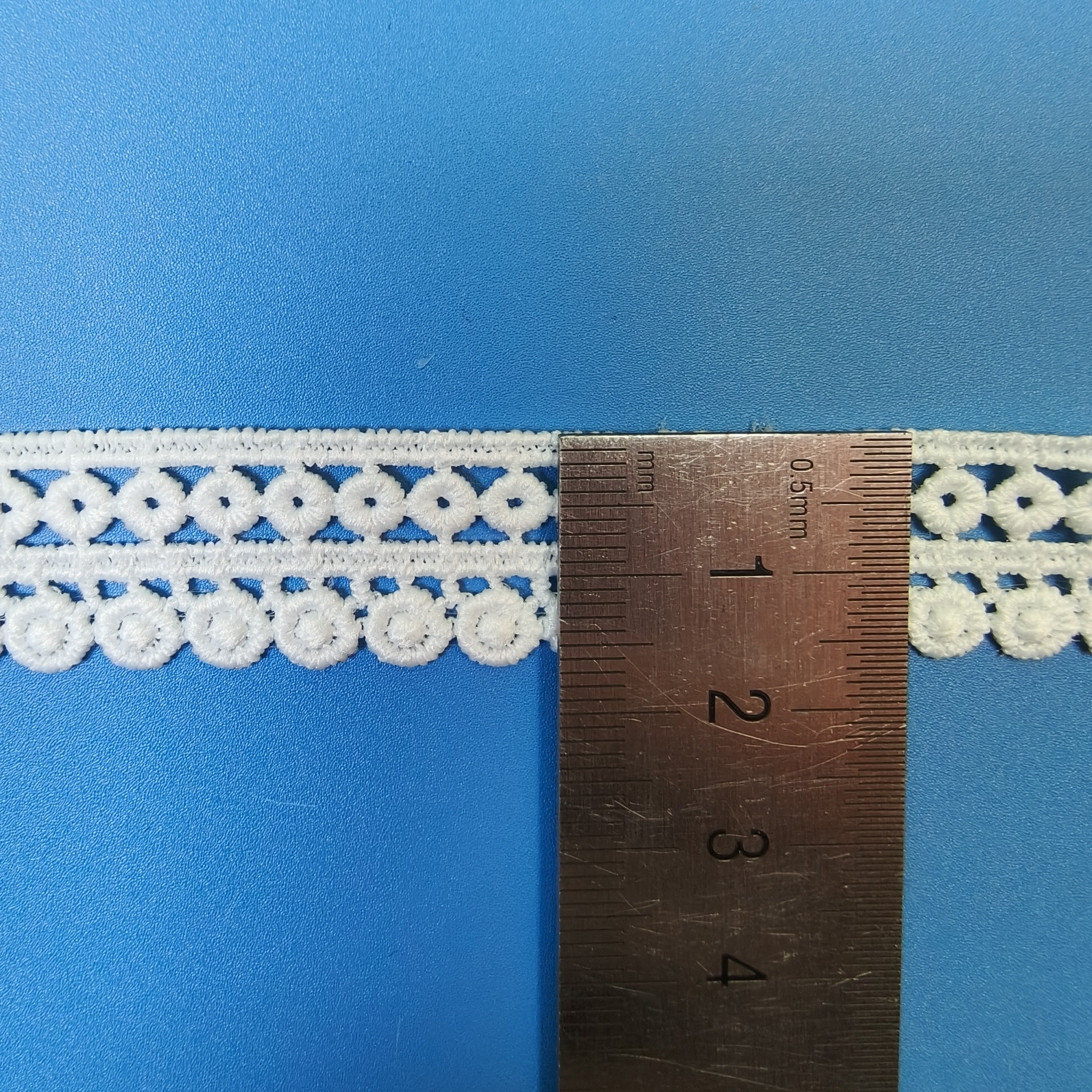 Hot Sale French Flower Trim Border Trimming Water Soluble Lace Trim