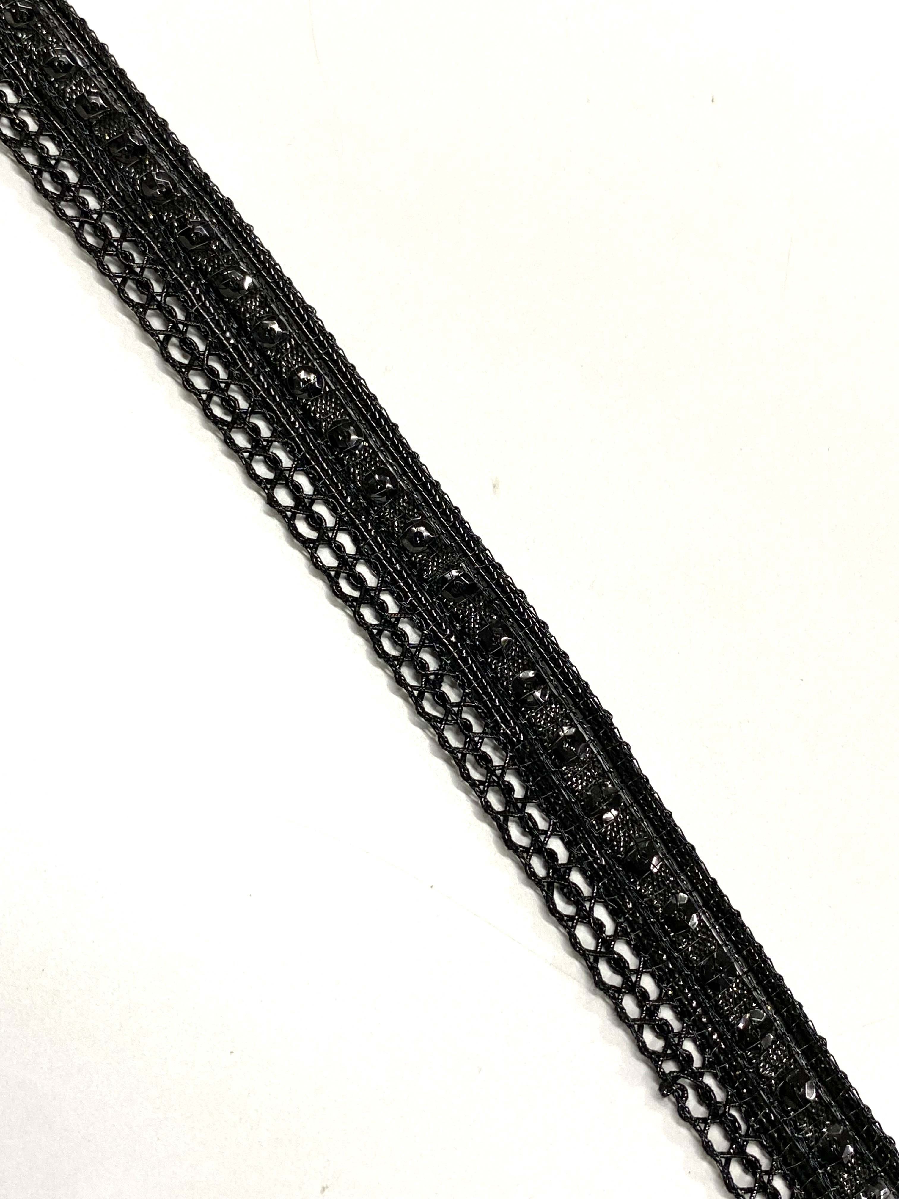 High Quality Fabric Sofa Lace Trim Factory Direct Hot Sale Night Lamp Trim Decorative Beads Rhinestone Tassel Fringe Shoes