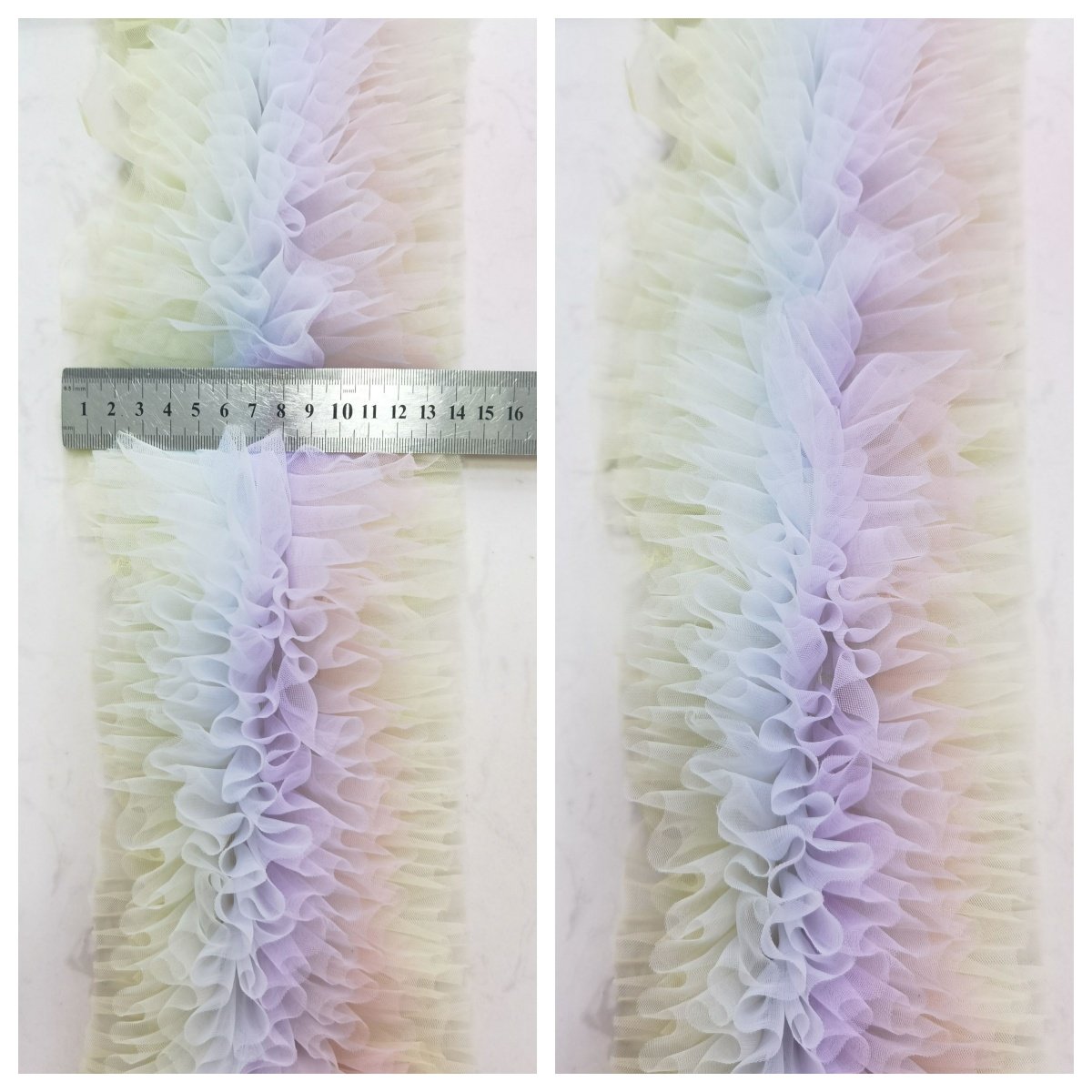 15cm Lace Edging Net Yarn Lace Trim Fluffy Ruffled Trim DIY Skirt Edge Collar Dress Accessories for Formal Attire New Arrivals