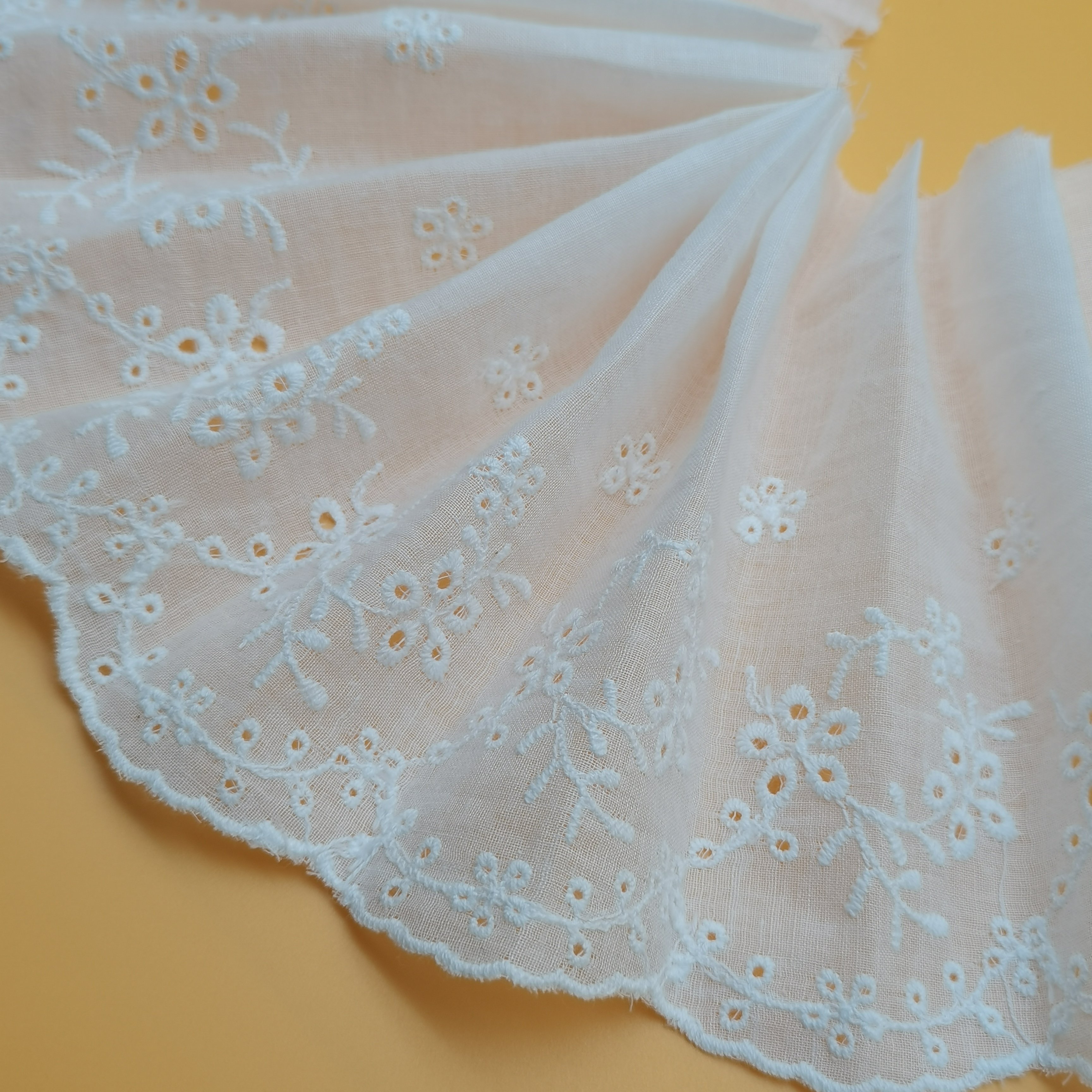 Wholesale french lace Trim for wedding dress lace ribbon Sewing embroideries clothing accessories
