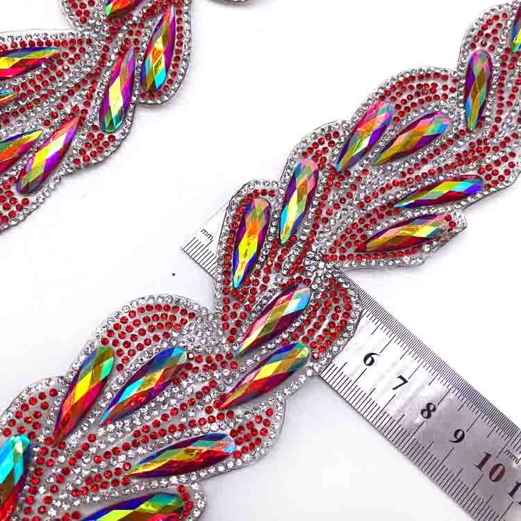 Clothing and accessories to customize Carnival costumes resin rhinestone trim for carnival Samba shoes crafting