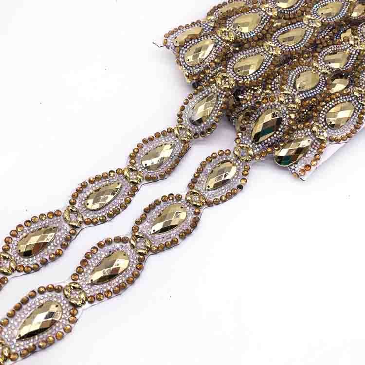 Clothing and accessories to customize Carnival costumes resin rhinestone trim for carnival Samba shoes crafting