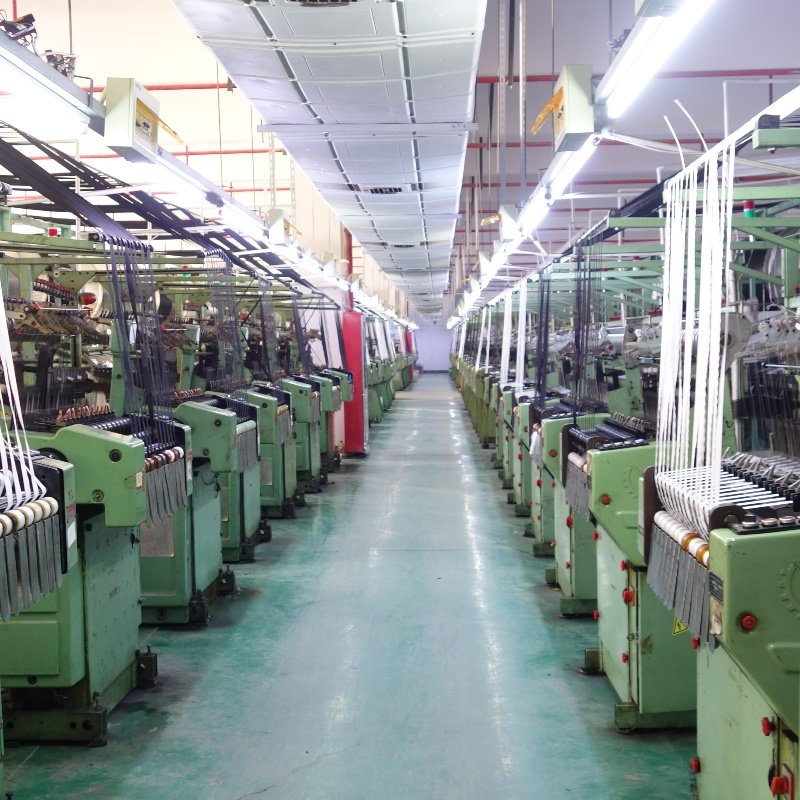 hengda factory hot sale elastic band sewing ruffle edges elastic ribbon double edge ruffle trim
