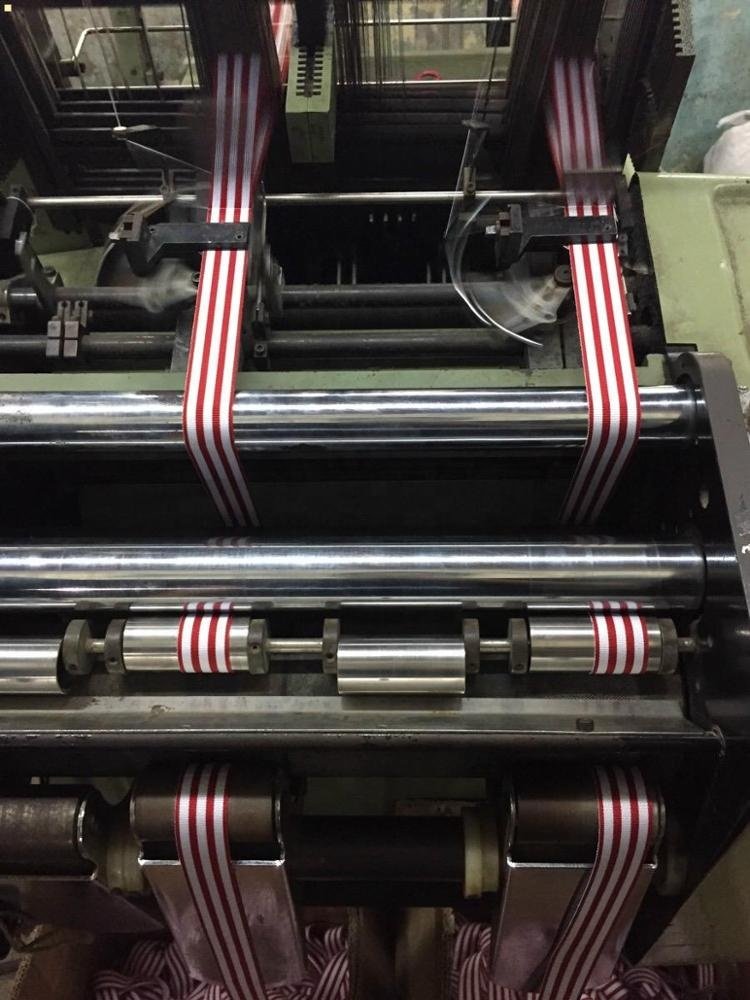 Medal Moir Ribbons Webbing Lace Braid Trimmings High Quality Customized Stripes Drape Ribbon Award Ribbon High Quality