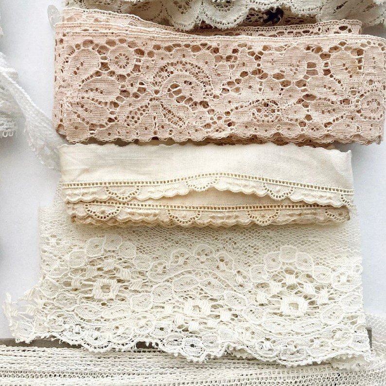 Wholesale Antique and Vintage Lace Trims - Assorted Designs for Distributors