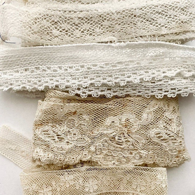 Wholesale Antique and Vintage Lace Trims - Assorted Designs for Distributors