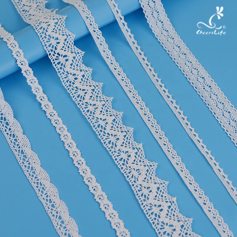 Factory Wholesales Direct Sell Lace Trim Ribbon Garment Accessories Border Lace Trimming For Women's Wear
