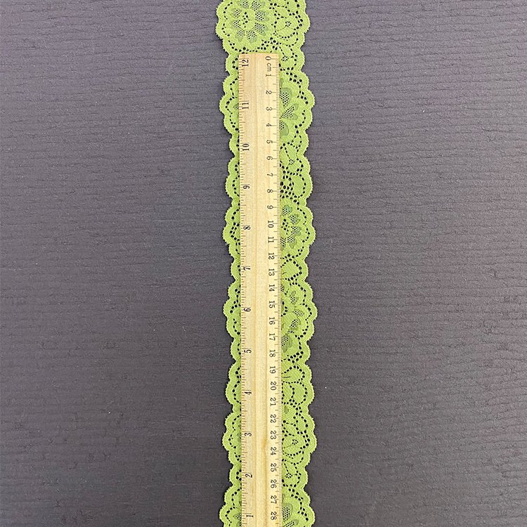 Wholesale Elastic Lace Trim Nylon Spandex Stretch Lace Trim For Women Dress