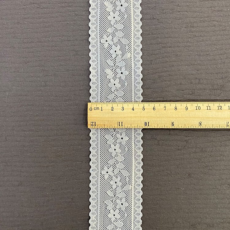 Hot Selling Fashion Design White Embroidery Lace Dress Accessories Lace Trim For Lingerie