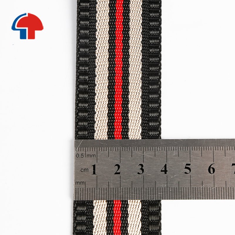 Brown Beige 38mm Webbing band ribbon trim waist belt